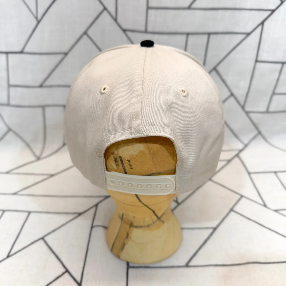 True Religion Snapback Hat OS Cream Paisley Bandana World Tour Champs Cap